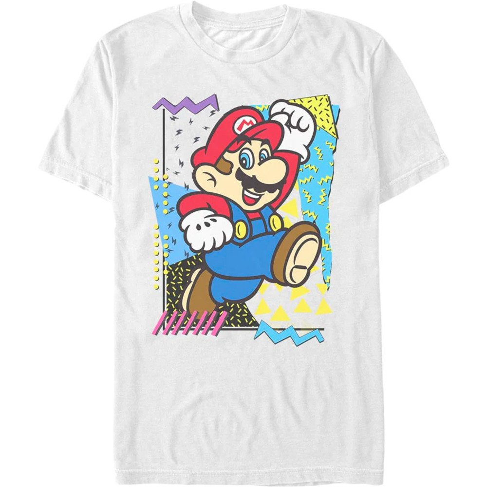 Retro Shapes Super Mario Bros Tshirt